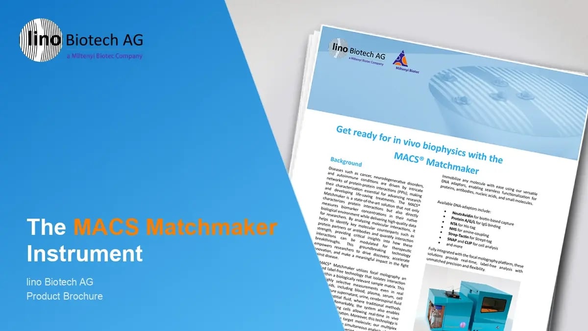 MACS® Matchmaker Instrument Brochure