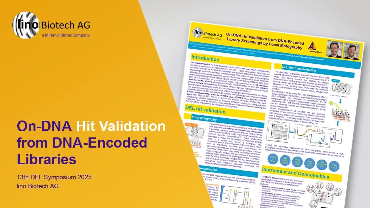 On-DNA Hit Validation from DNA-Encoded Library Screenings by Focal Molography