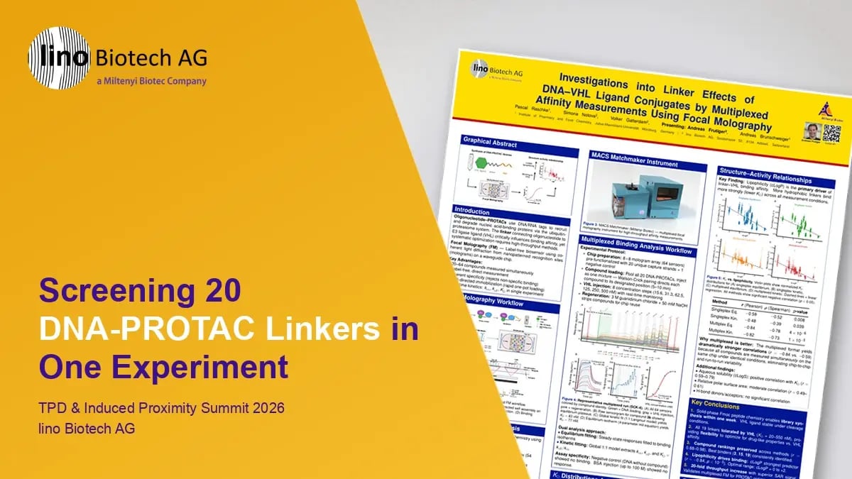 Screening 20 DNA-PROTAC Linkers in a Single Experiment