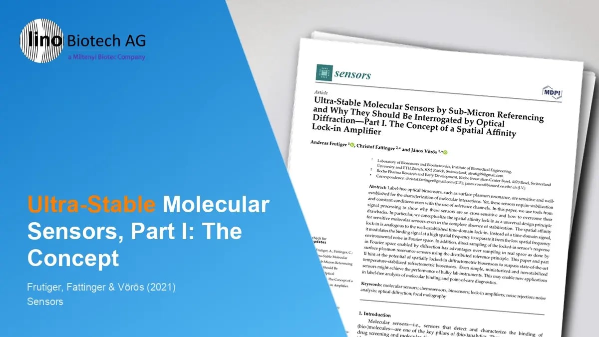 Ultra-Stable Molecular Sensors by Sub-Micron Referencing and Why They Should Be Interrogated by Optical Diffraction—Part I. The Concept of a Spatial Affinity Lock-in Amplifier